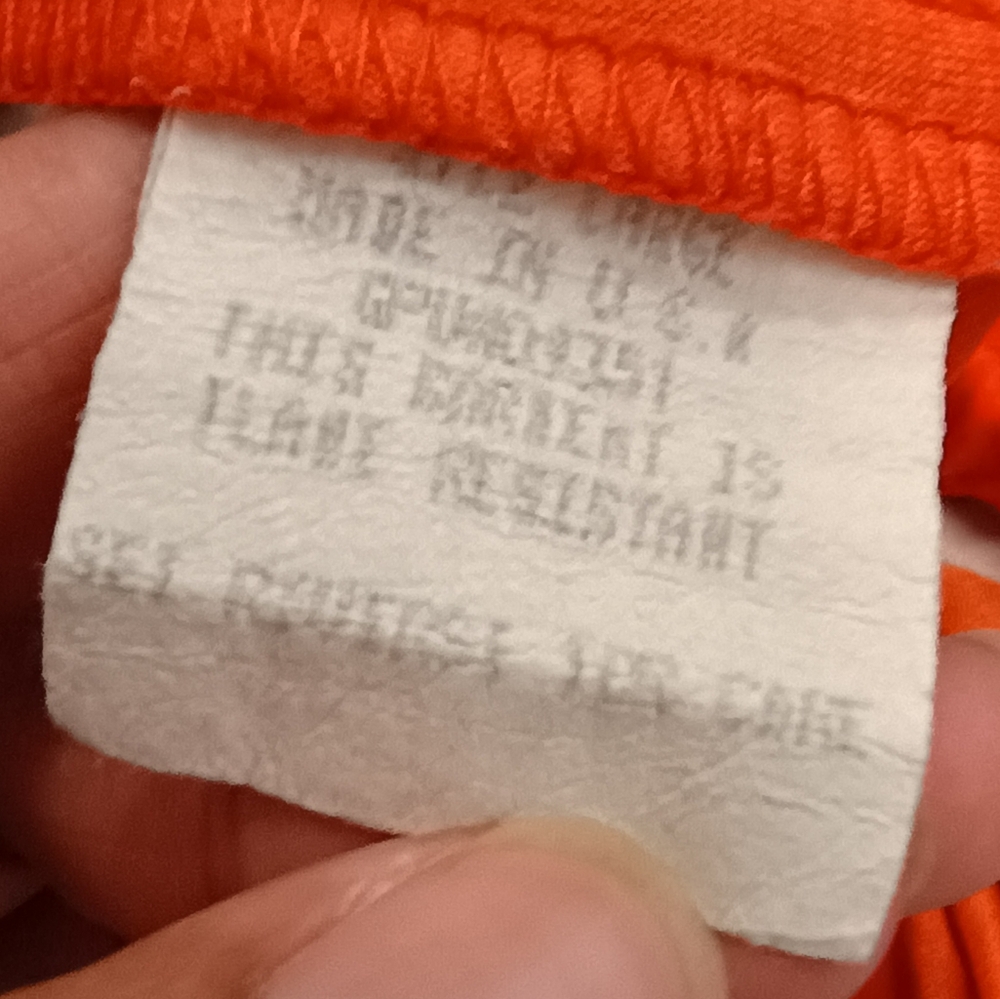 Screaming Mercy Boy Orange & Soccer Ball Print Sleepwear Loungewear Pajamas Pant - Picture 7 of 11